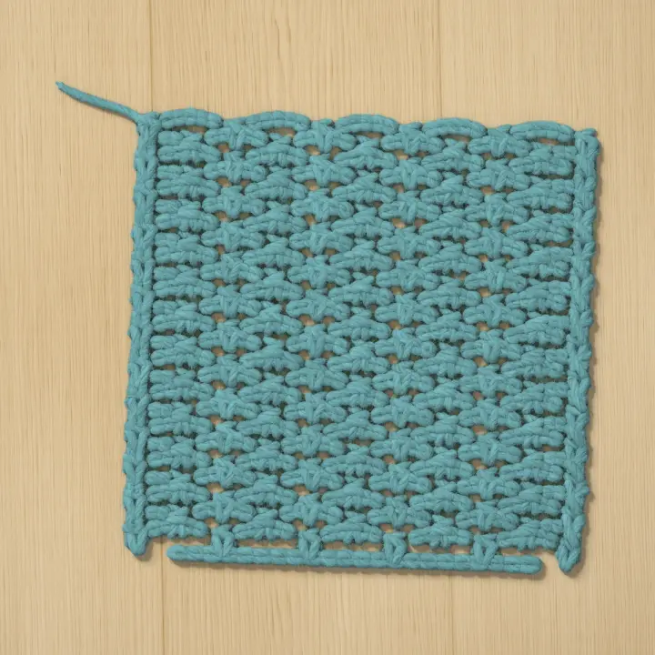 A swatch of chain arch net.