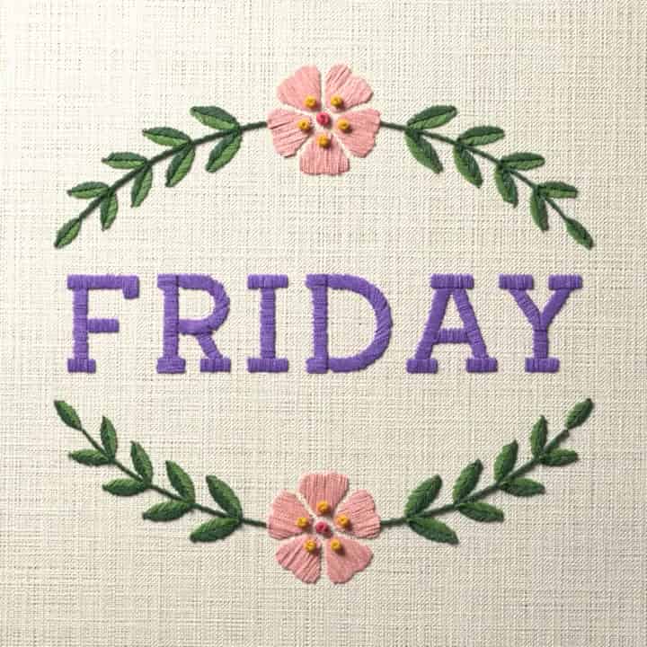 Friday: preview of the stitched design
