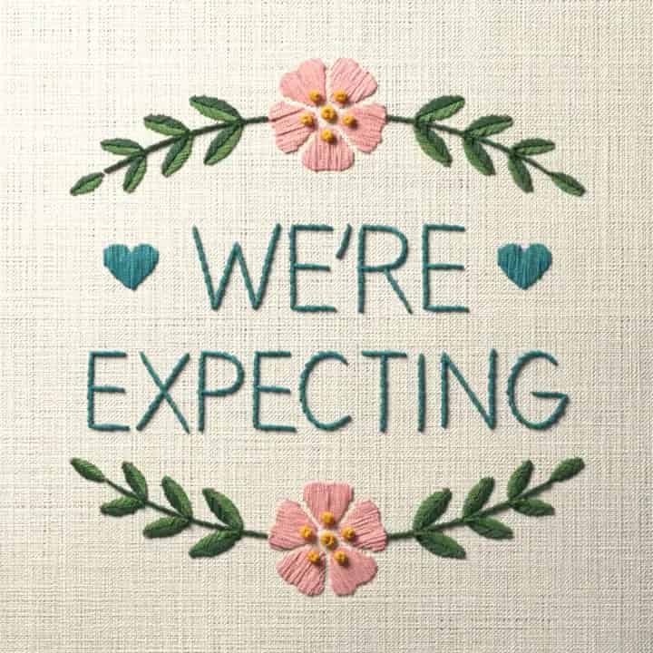 We’re expecting: preview of the stitched design